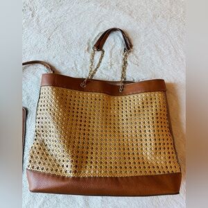Anne Klein Caning Shoulder Bag